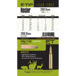 NOSLER ETA 280 REM 140 GRAINS AND SP - Image 2