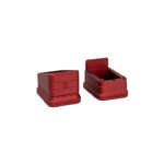 FAXON EXTENSION DE CHARGEUR GLOCK 19 MODULAIRE, COMBO, ROUGE - Image 2
