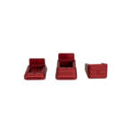 FAXON EXTENSION DE CHARGEUR GLOCK 19 MODULAIRE, COMBO, ROUGE - Image 4